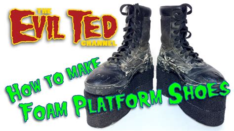 how to make platform shoes|diy platform boots.